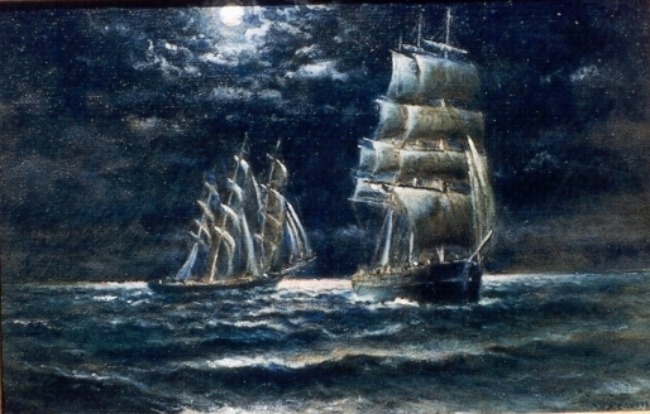 Ships that pass in the night