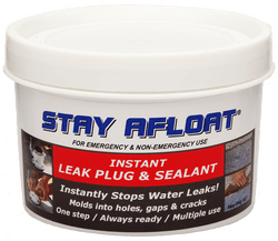 STAY AFLOAT INSTANT LEAK PLUG AND SEALANT