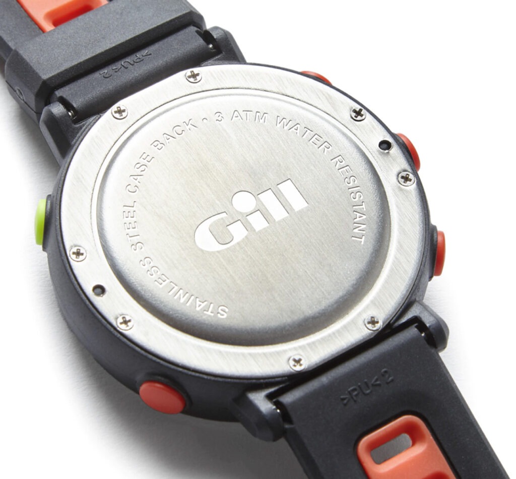 Gill Race Watch Review SS Back